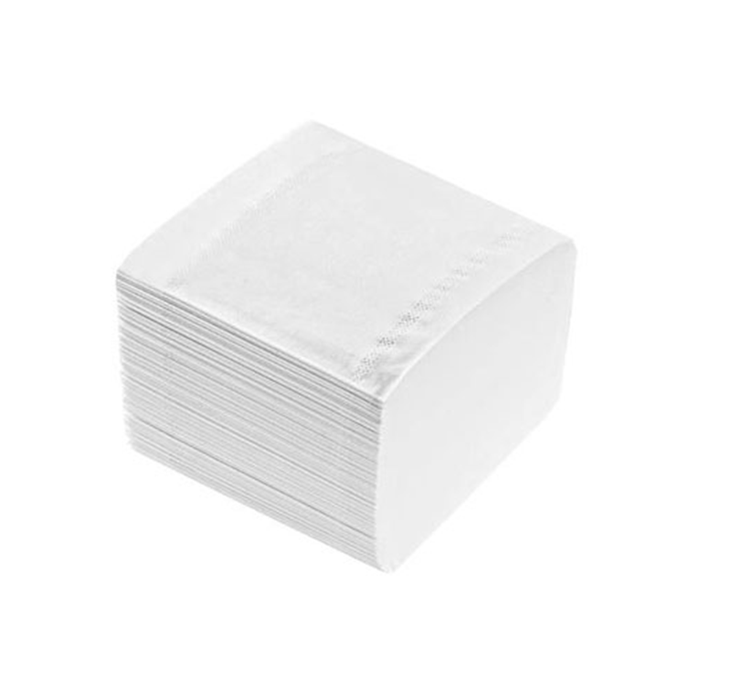 Рушники листові столові з целюлози, Двошарові, (250л/уп) 24x24 см